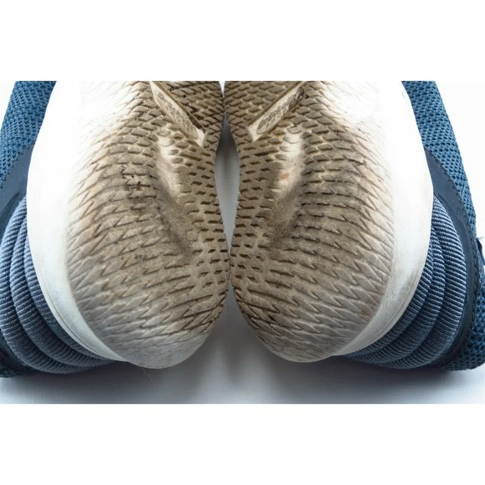 Dr. Scholl's Women's Walking Shoes Size 7.5 Blue Mesh Elastic‎ Lightweight